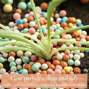5.5 lb of colored expanded clay pebbles for aquaponics, drainage, hydroponics