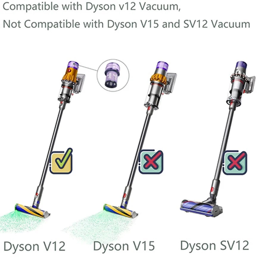 2Pack V12 vacuum Replacement Filter For Dyson 12 Slim Cordless Vacuum Filter