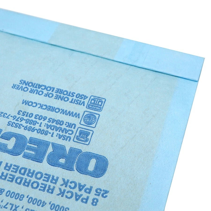 Oreck Genuine High Density Filter Bags Type CC Uprights CCPK8 Pack of 8