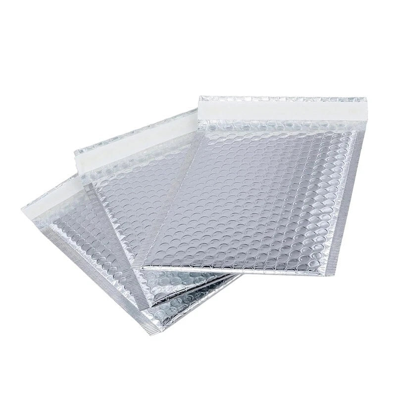 #000 Metal bubble mailing bag, silver padded envelope, for mailing and packaging