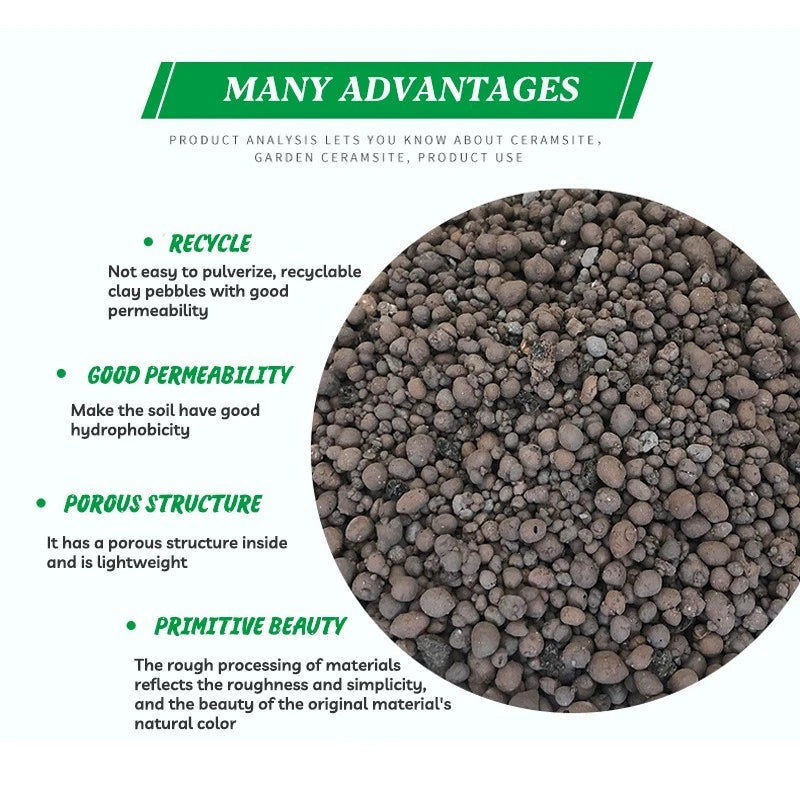 4lb Fine Expanded Clay Pebbles 1-2mm | Hydroponics Seed Starter Soil Aeration