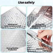 #0 8x9 self-sealing bubble mail, insulated mailing bag for cold transportation