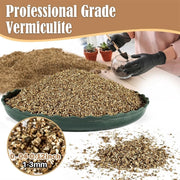 1-quart vermiculite soil conditioner: water retention, aeration, and drainage.