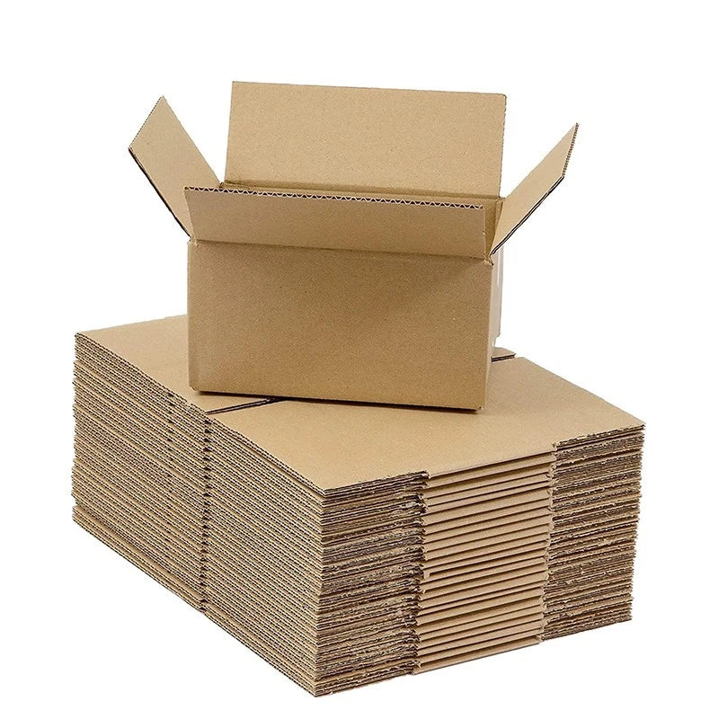 2 corrugated cardboard moving boxes, 27x20x20 in, sturdy/durable shipping boxs