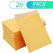 #6 13.5x19 bubble mailing bag, bubble-filled - self-sealing padded envelope