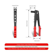 Heavy-duty rivet gun – Manual rivet gun for DIY and industrial use 1 pcs