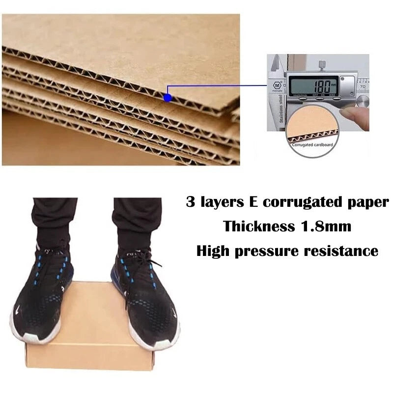 10 20 30pcs 7.8x5.5x1.5 inch, Shipping Box Mailing Bag Self Sealing Kraft Brown