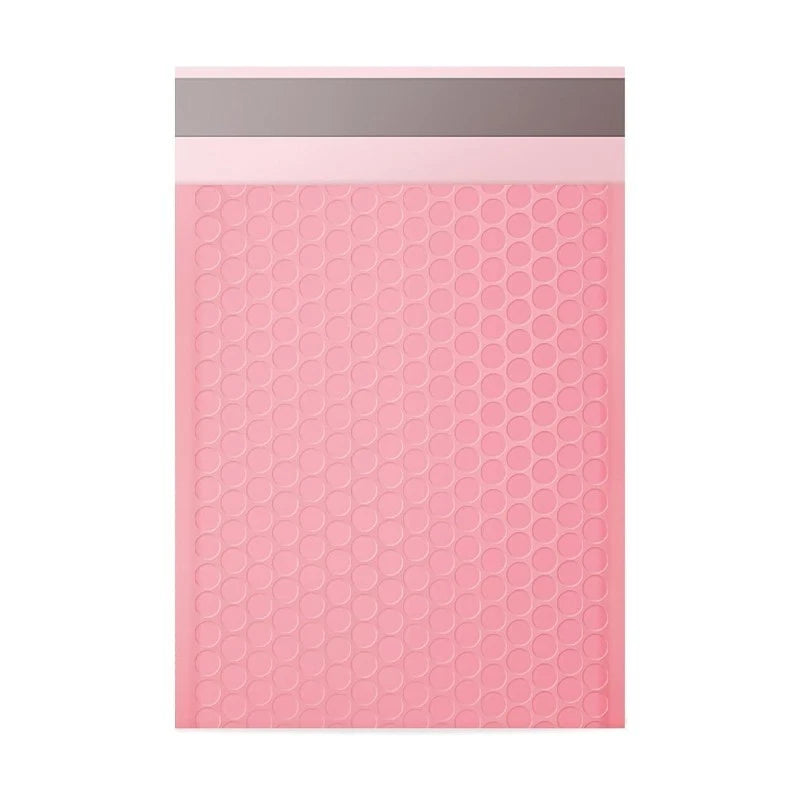 Pink Bubble Mailers 5x6" – Durable Self-Seal Mailers for Packaging 50 pcs