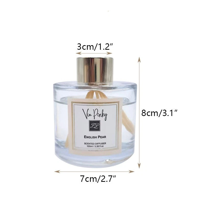 Reed Diffuser - 3.38 fl oz, home fragrance, suitable for bathrooms and bedrooms.