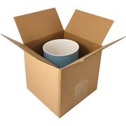 Shipping Box Mailers 5x5x5 Inch Corrugated Cardboard Moving Mailers, 25 Count