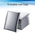#000 Metal bubble mailing bag, silver padded envelope, for mailing and packaging