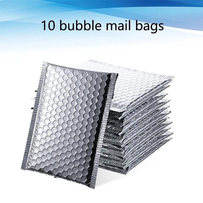 #000 Metal bubble mailing bag, silver padded envelope, for mailing and packaging