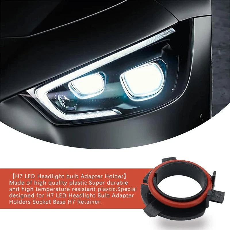 H7 Bulb Replacement Base Compatible with TK06 LED Headlight Conversion Kit 2-pcs
