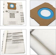 3-15 Pack - 5-8 Gallon High Efficiency Replacement Dry Vacuum Bags - Shopvac Bag