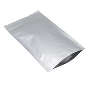 Polyester film bags for food storage, 7 x 10-inch resealable aluminum foil bags