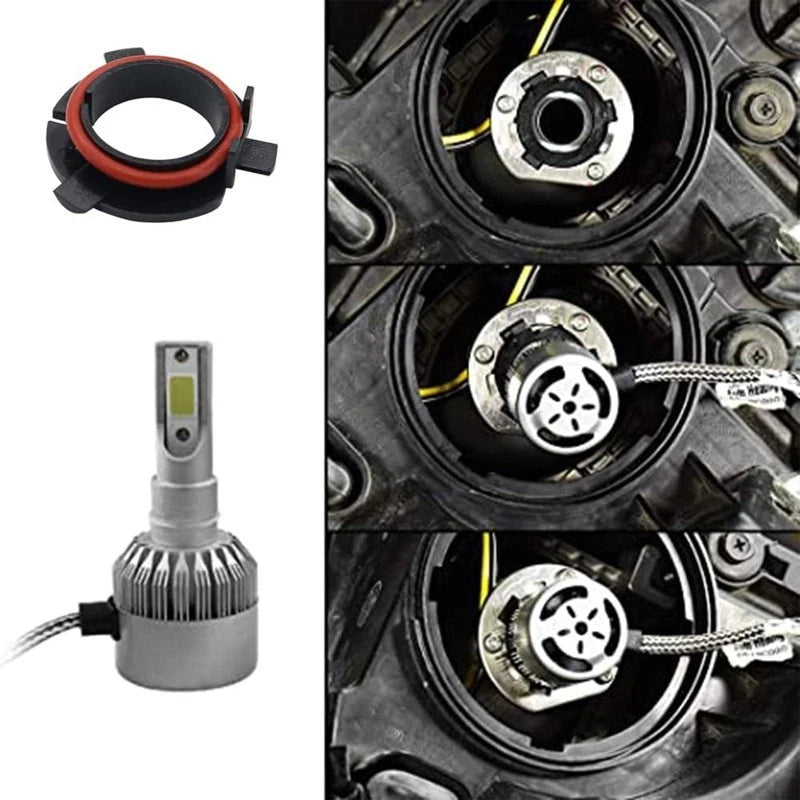 H7 Bulb Replacement Base Compatible with TK06 LED Headlight Conversion Kit 2-pcs