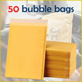 #5 10.5x15 yellow cowhide bubble mail padded envelope bag shock-absorbing bag