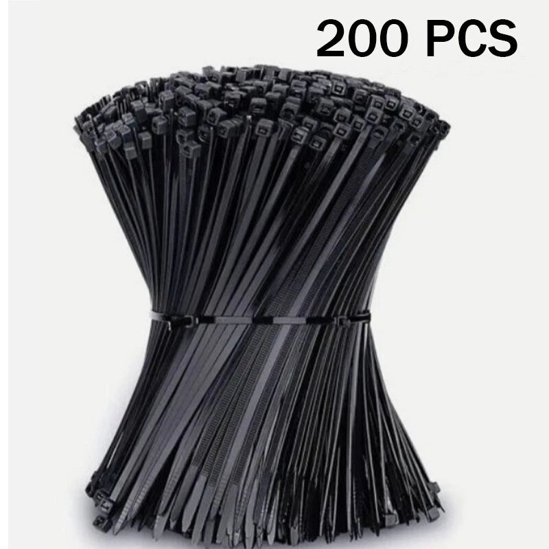 4-23 inch nylon zipper cable ties, suitable for homes, garages and workshops