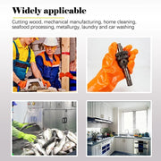 Rubber coated non-slip work gloves, suitable for gardens, outdoor buildings