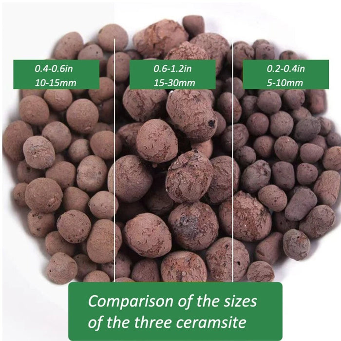 3 to 10 LBS LECA Expanded Clay pebbles - soil hydroponic horticultural grade