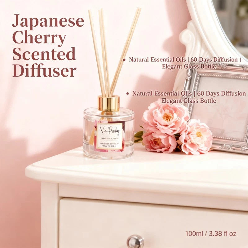 Reed Diffuser Set 3.38 fl oz | Long-Lasting Fragrance | Gift for Loved Ones
