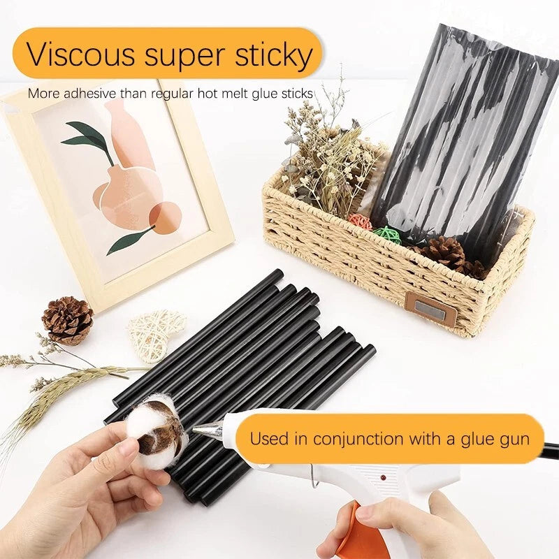 10/50 11x270mm black glue gun rod a high-temperature glue rod with high adhesion