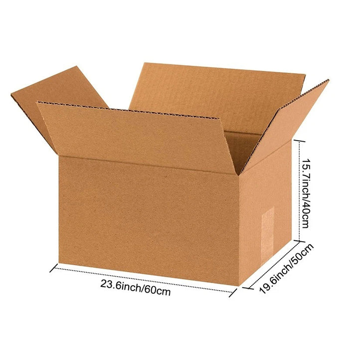 24x20x16in corrugated cardboard boxes for mailing/storage/transportation - 2pcs