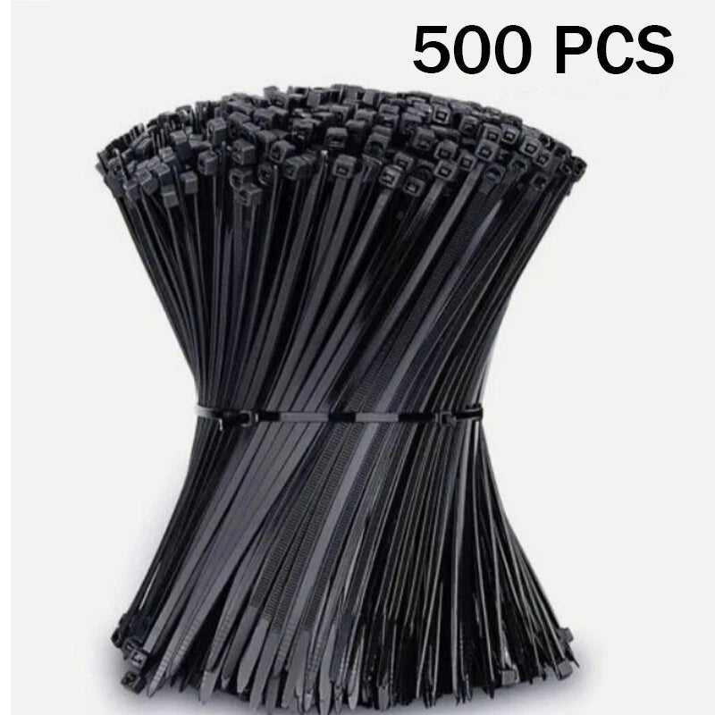 4-23 inch nylon zipper cable ties, suitable for homes, garages and workshops