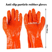 Rubber coated non-slip work gloves, suitable for gardens, outdoor buildings