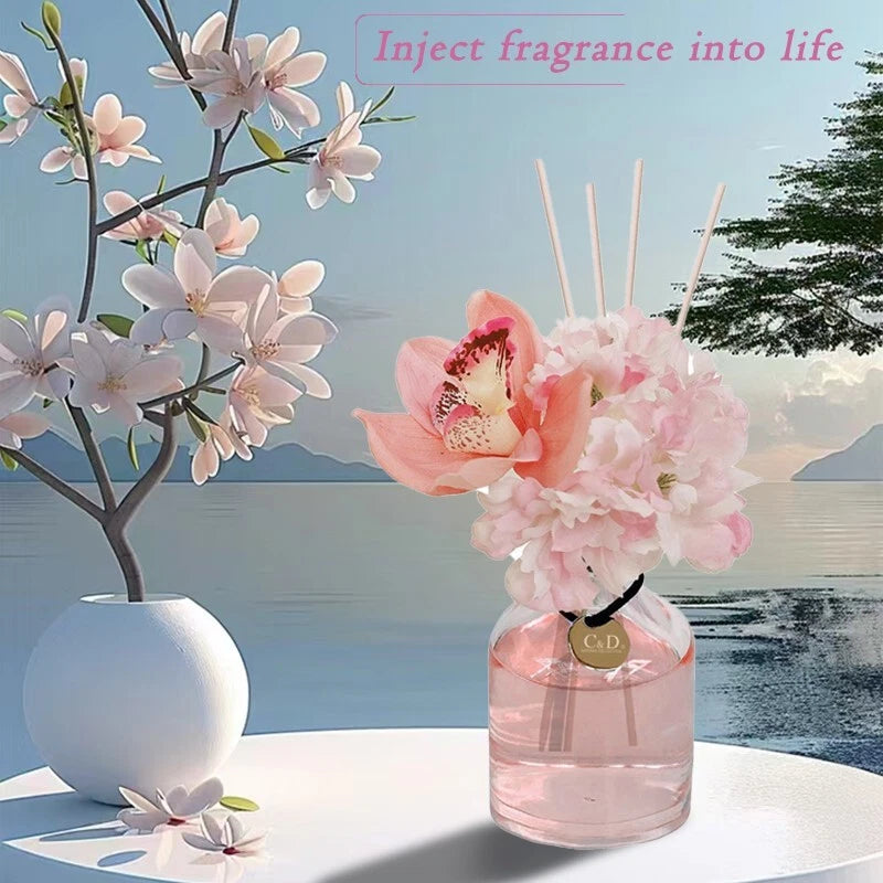Blue Wind chimes -100 ml aromatherapy diffuser for home bathroom decoration
