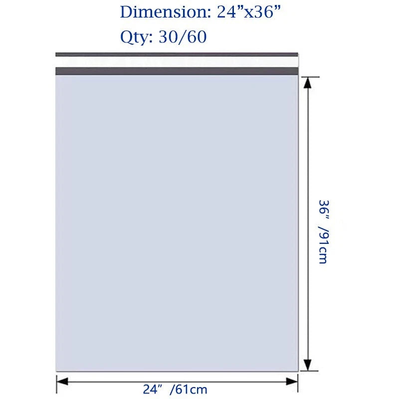 24 x 36 large waterproof transport bag, self-sealing envelope transport mail bag