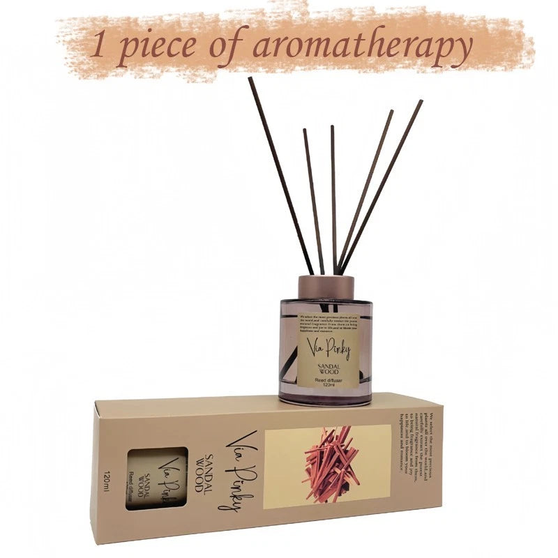 Reed Diffuser, 120ml, Sandalwood/Ocean/Lavender scent, Festive Home Fragrance.