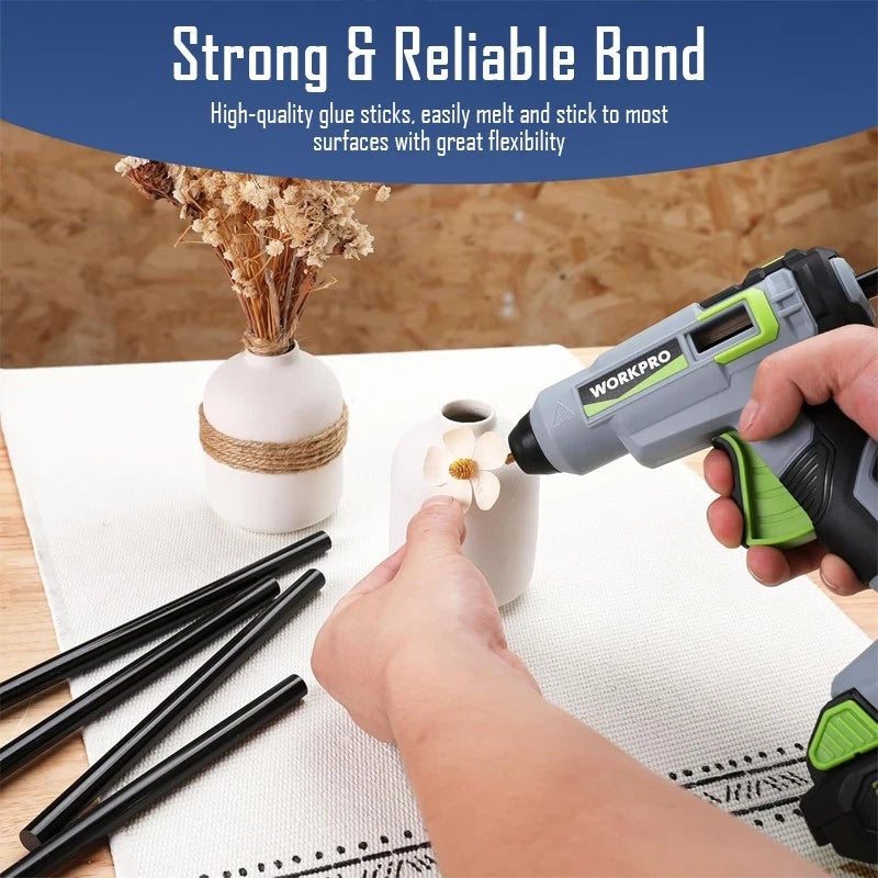50PCS 11x150mm black glue gun rod a high-temperature glue rod with high adhesion
