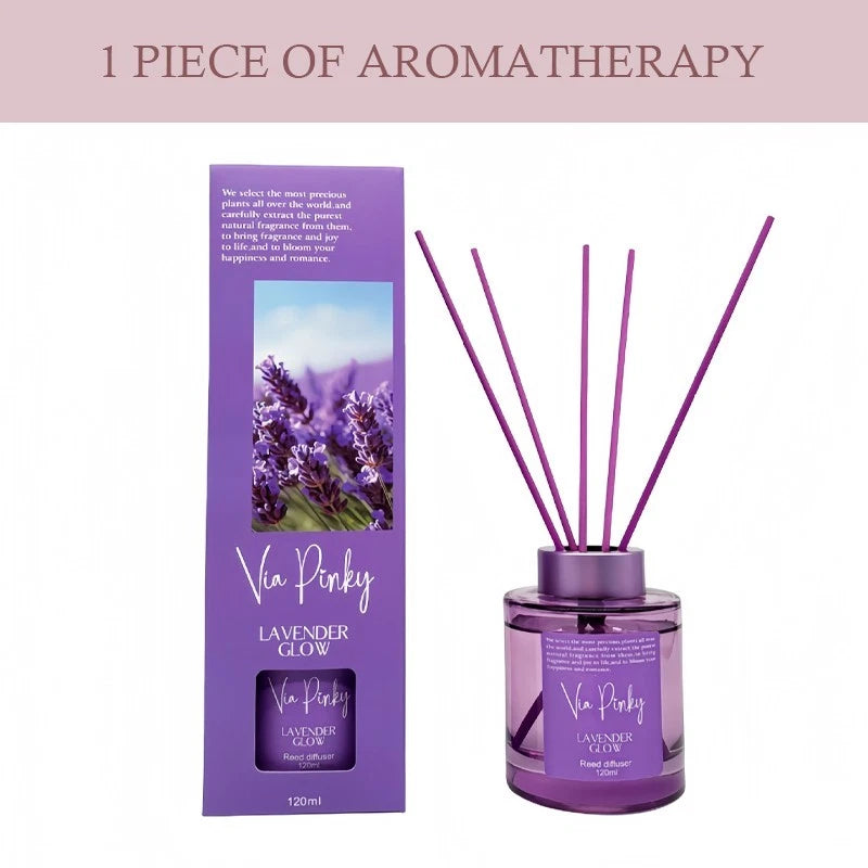 Reed Diffuser, 120ml, Sandalwood/Ocean/Lavender scent, Festive Home Fragrance.