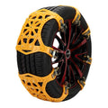 Snow chain, emergency tire chain, suitable for car and SUV tires (6-piece set)