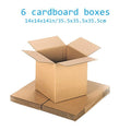 14x14x14 inch corrugated cardboard packaging/shipping/moving boxes (3-6 pieces)