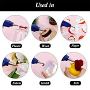 11x270mm red glue gun rod, a high-temperature glue rod with high adhesion