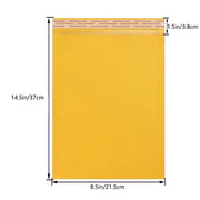 8.5x14.5 Bubble-filled mailing bag - Self-sealing padded envelope -30/60 packs