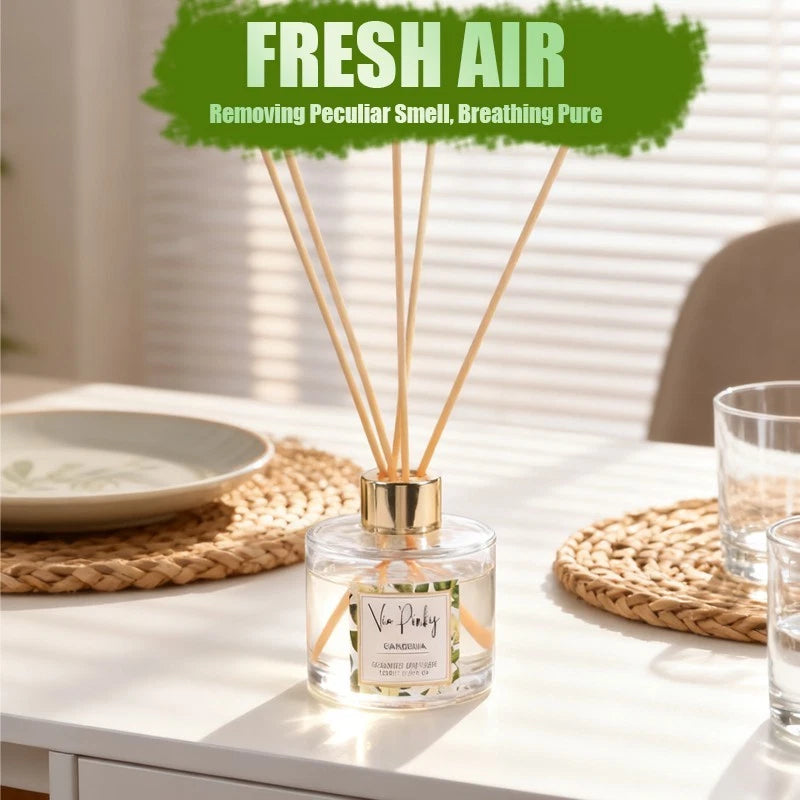 Reed Diffuser - 3.38 oz, suitable for home, bedroom, living room, and bathroom.