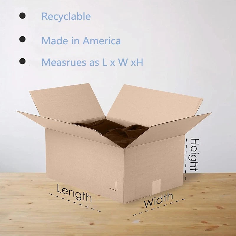 2 large corrugated cardboard shipping boxes (20x16x16 in) for mailing/storage.