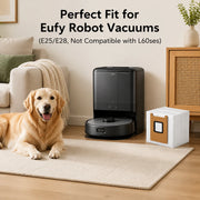 Replacement Dust Bags For Eufy Omni E25 E28 Robot Vacuum Auto Empty Station 3L