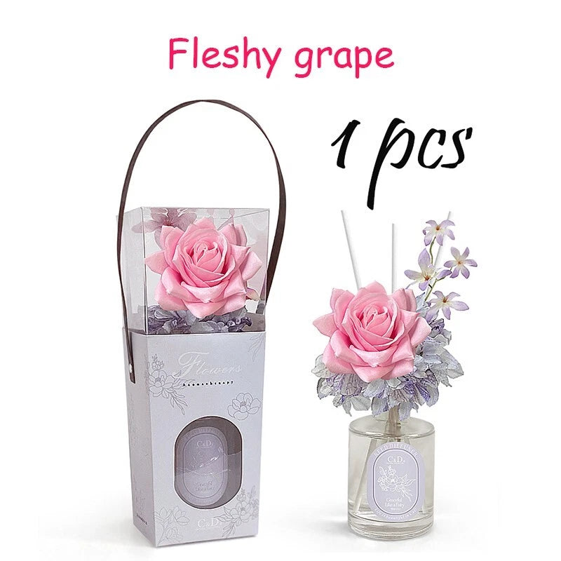 Flower diffuser Home diffuser Gift set for bathroom and office decor 100ml