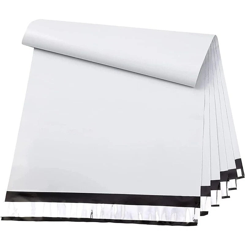 24x24-inch waterproof white transport bags for clothes, packaging and returns