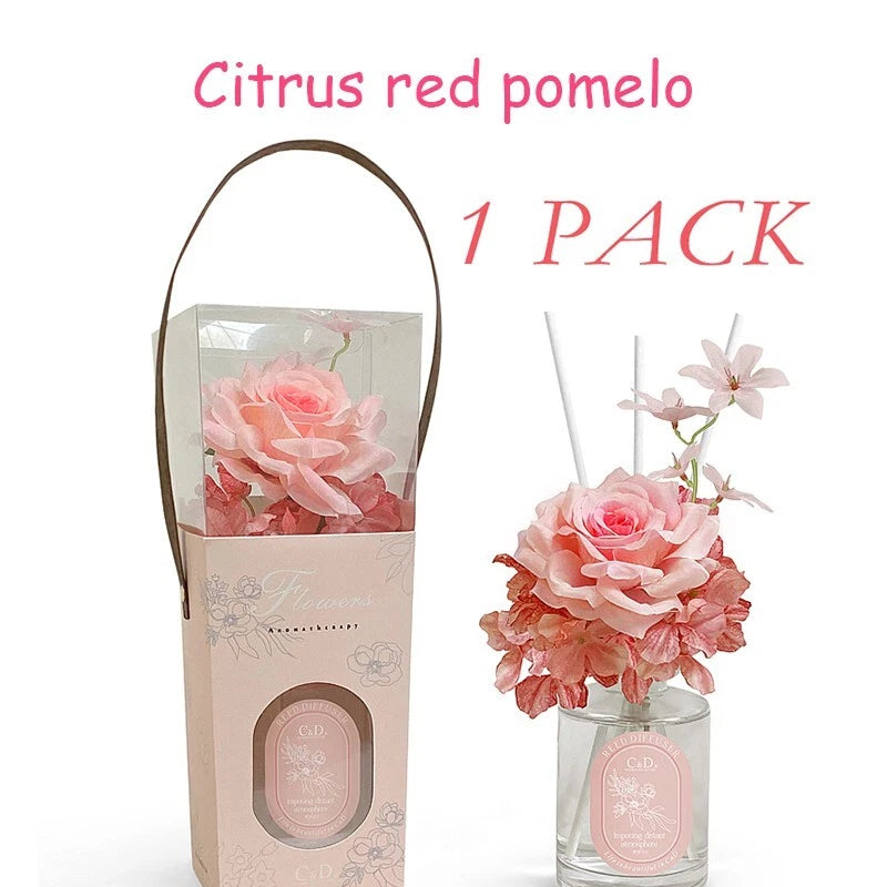 Flower diffuser Home diffuser Gift set for bathroom and office decor 100ml
