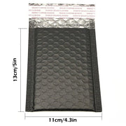#000 Black polyester-filled envelopes are suitable for small business jewelry