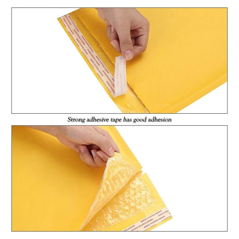 8.5x14.5 Bubble-filled mailing bag - Self-sealing padded envelope -30/60 packs