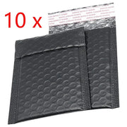 #000 Black polyester-filled envelopes are suitable for small business jewelry