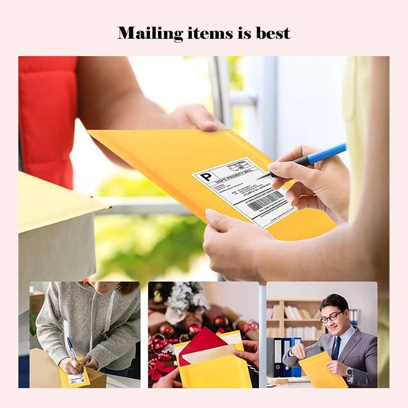 #0 6.5X10 bubble mailing bag, bubble-filled - self-sealing padded envelope