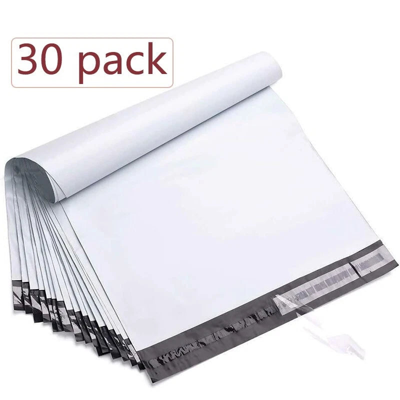 24x24-inch waterproof white transport bags for clothes, packaging and returns