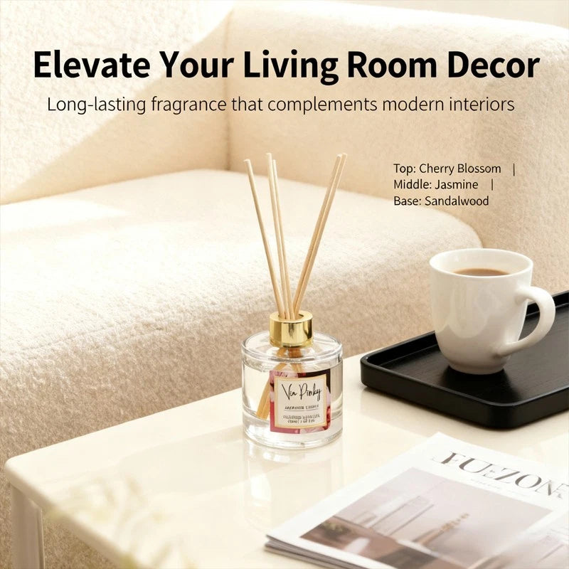 Reed Diffuser Set 3.38 fl oz | Long-Lasting Fragrance | Gift for Loved Ones